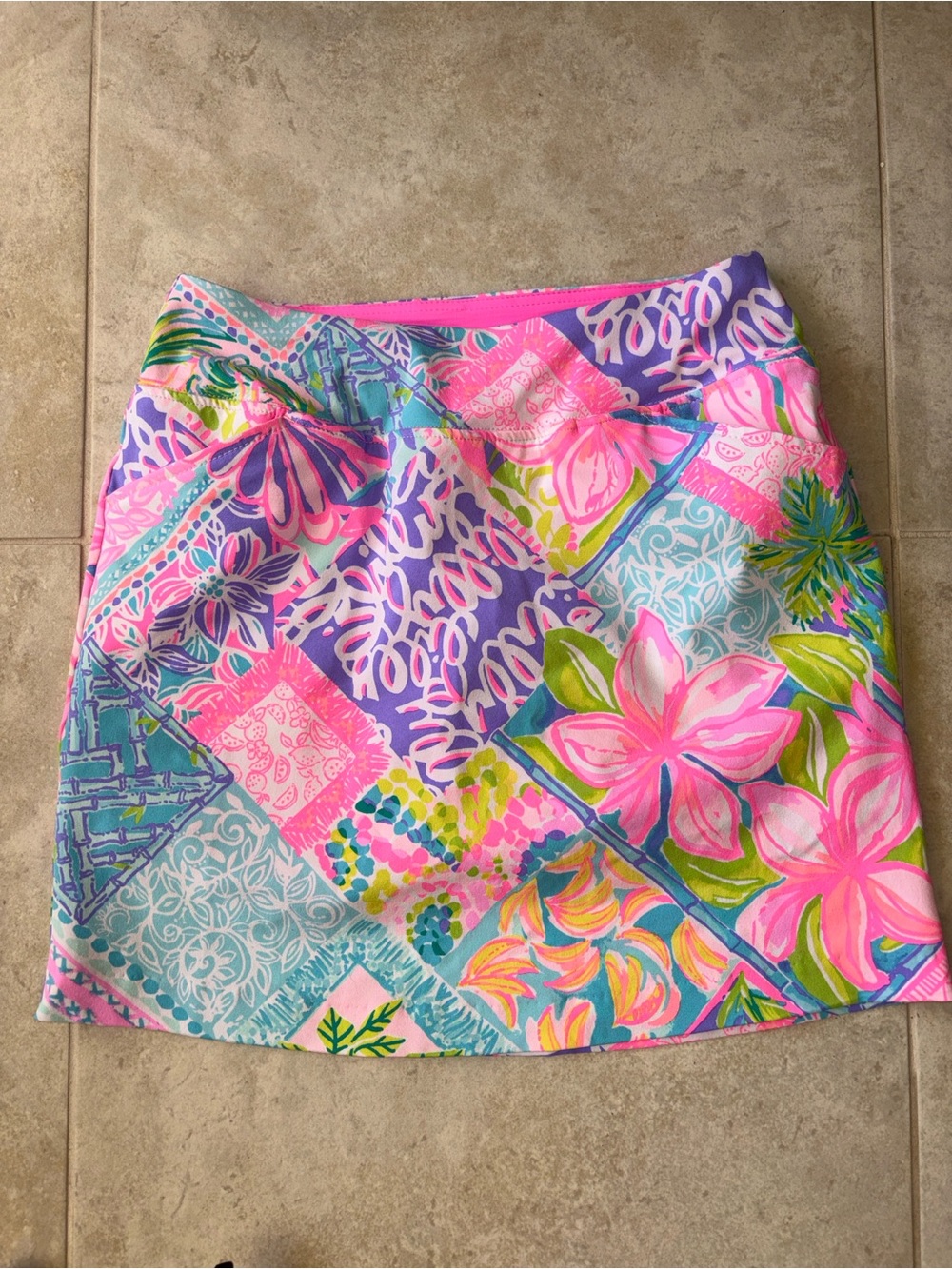 Lilly Pulitzer Luxeletic UPF 50 Athletic skort